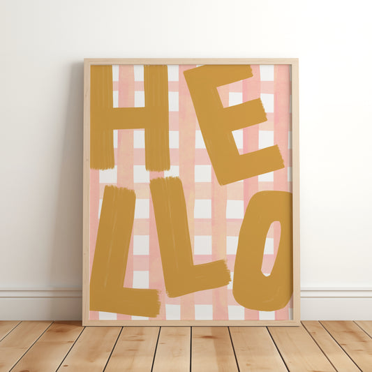 'Hello'
