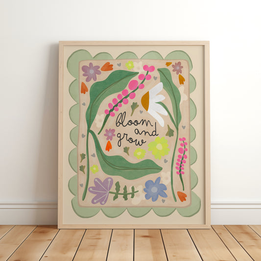 bloom and grow
