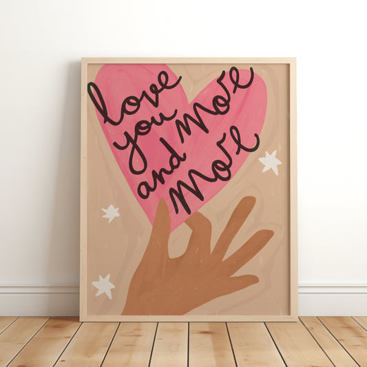 love you more love heart