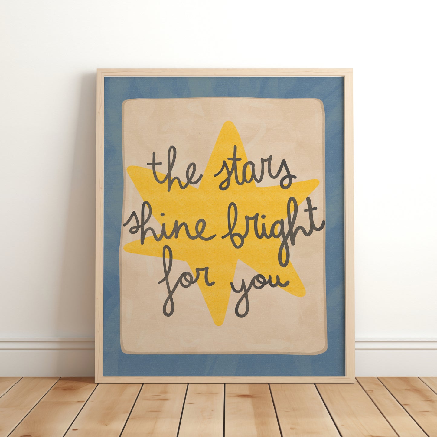 The Stars Shine Bright For You - Blue