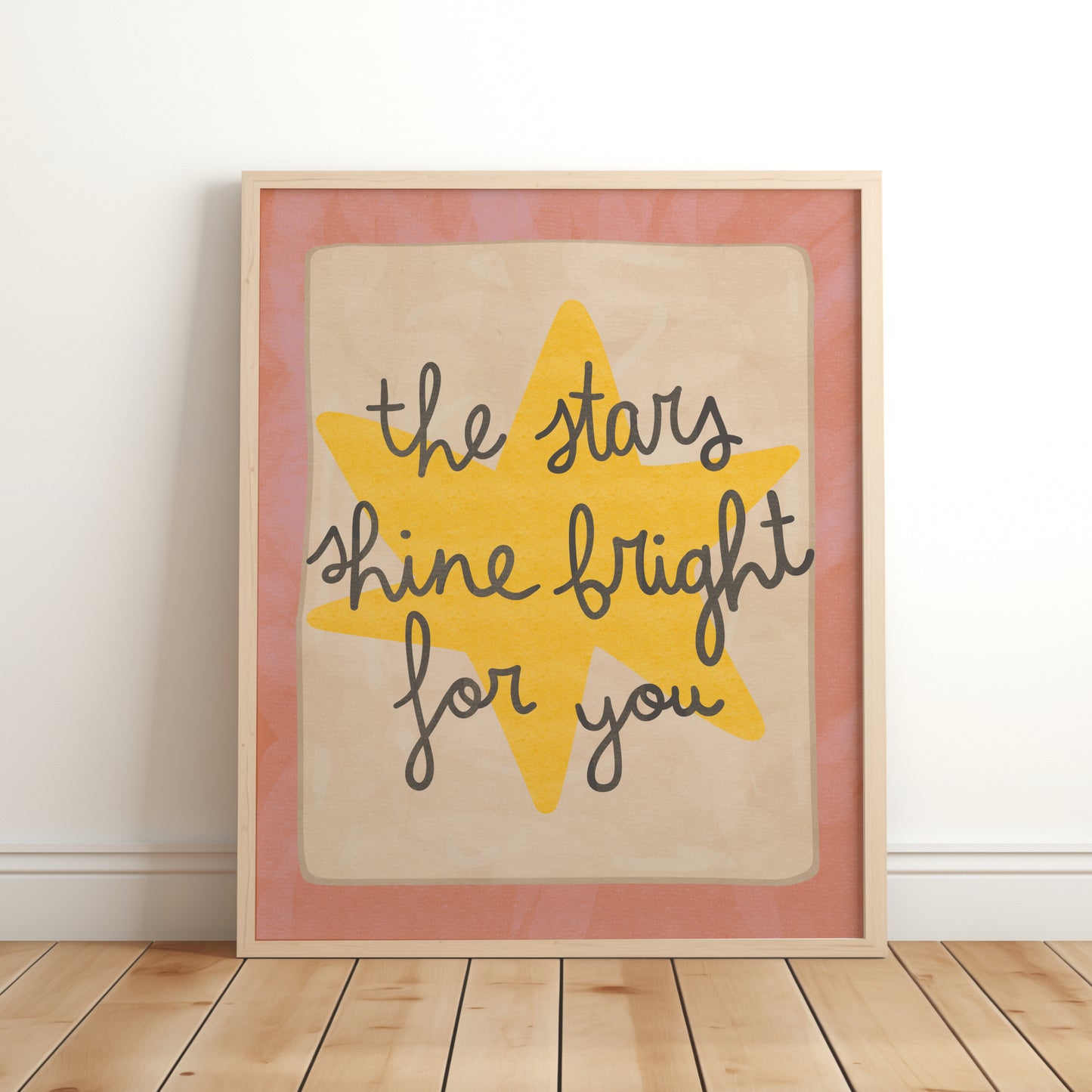The Stars Shine Bright For You - Pink