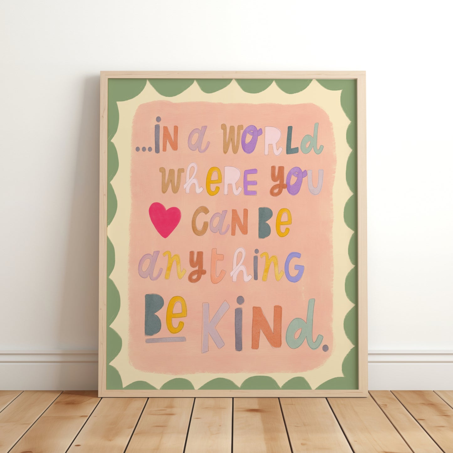 be kind
