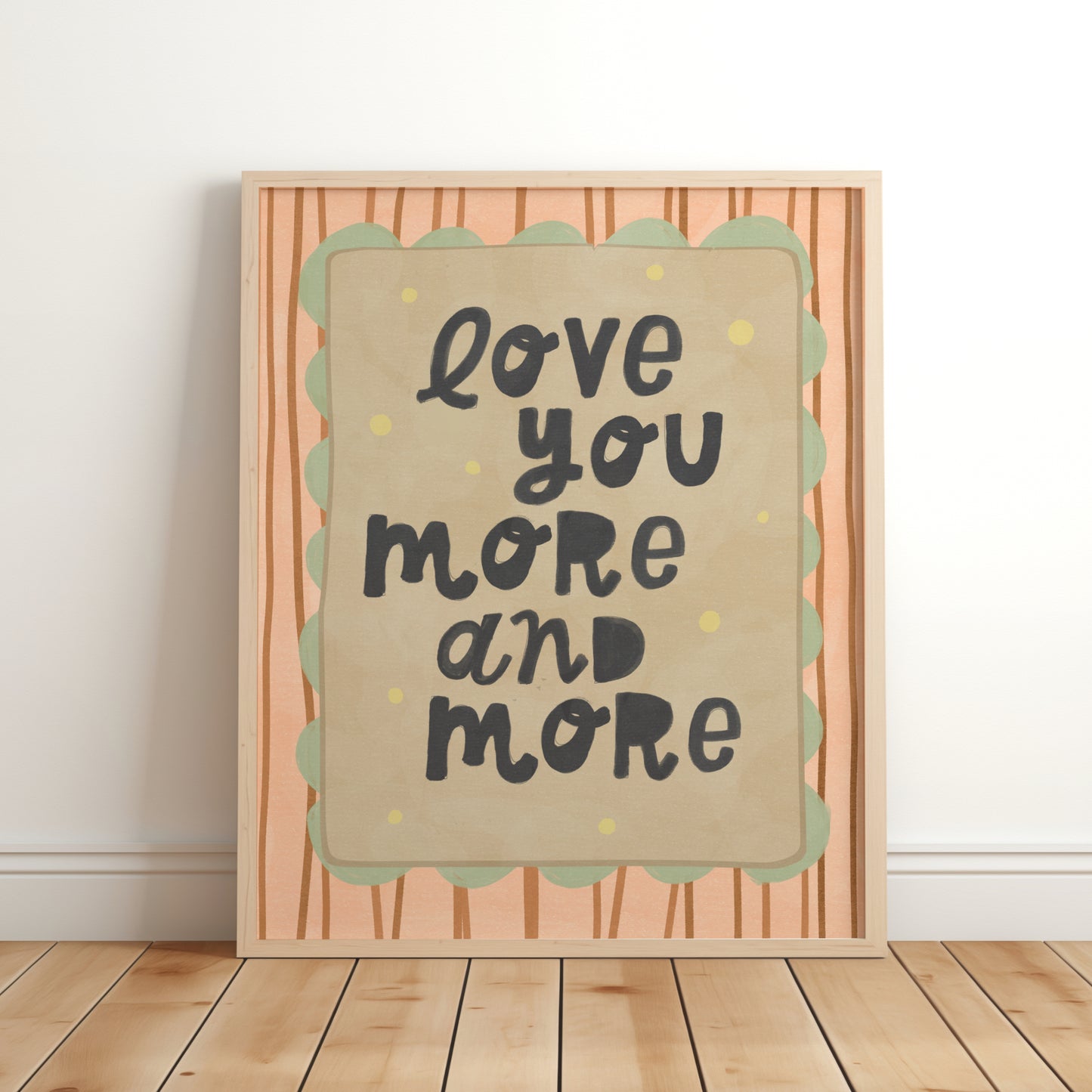 love you more and more